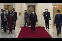 Embedded thumbnail for Cambodian&amp;#039;s Hun Sen meets Myanmar&amp;#039;s foreign minister