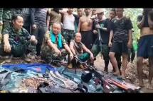 Embedded thumbnail for Joint KNLA-PDF force raids two police stations and a bank in Karen State’s Kawkareik