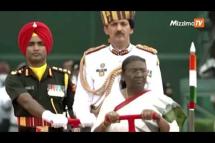 Embedded thumbnail for India&amp;#039;s new President Murmu inspects guard of honor in New Delhi