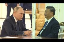Embedded thumbnail for Xi tells Putin China willing to work with Russia as &amp;#039;great powers&amp;#039;