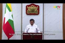 Embedded thumbnail for Myanmar to free more than 5,000 jailed for anti-coup protests